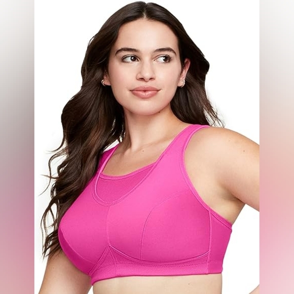 NWOT Glamorise No-Bounce Camisole Sports Bra 36D - Picture 11 of 11